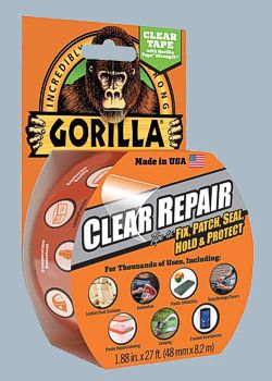 Clear
          Gorilla Tape!