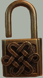 Celtic Knot Padlock