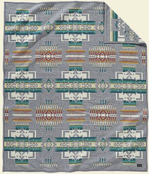 Pendleton Chief Joseph Blanket in
          gray