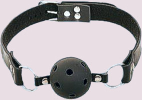 ventilated ball-gag