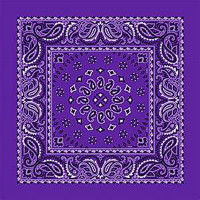 purple bandana