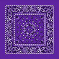 purple bandana