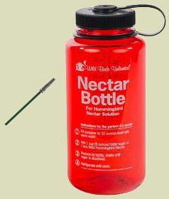 nectar port
          brush and bottle